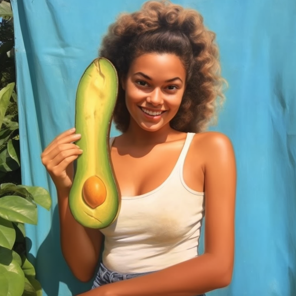 Long Neck Avocado Girls